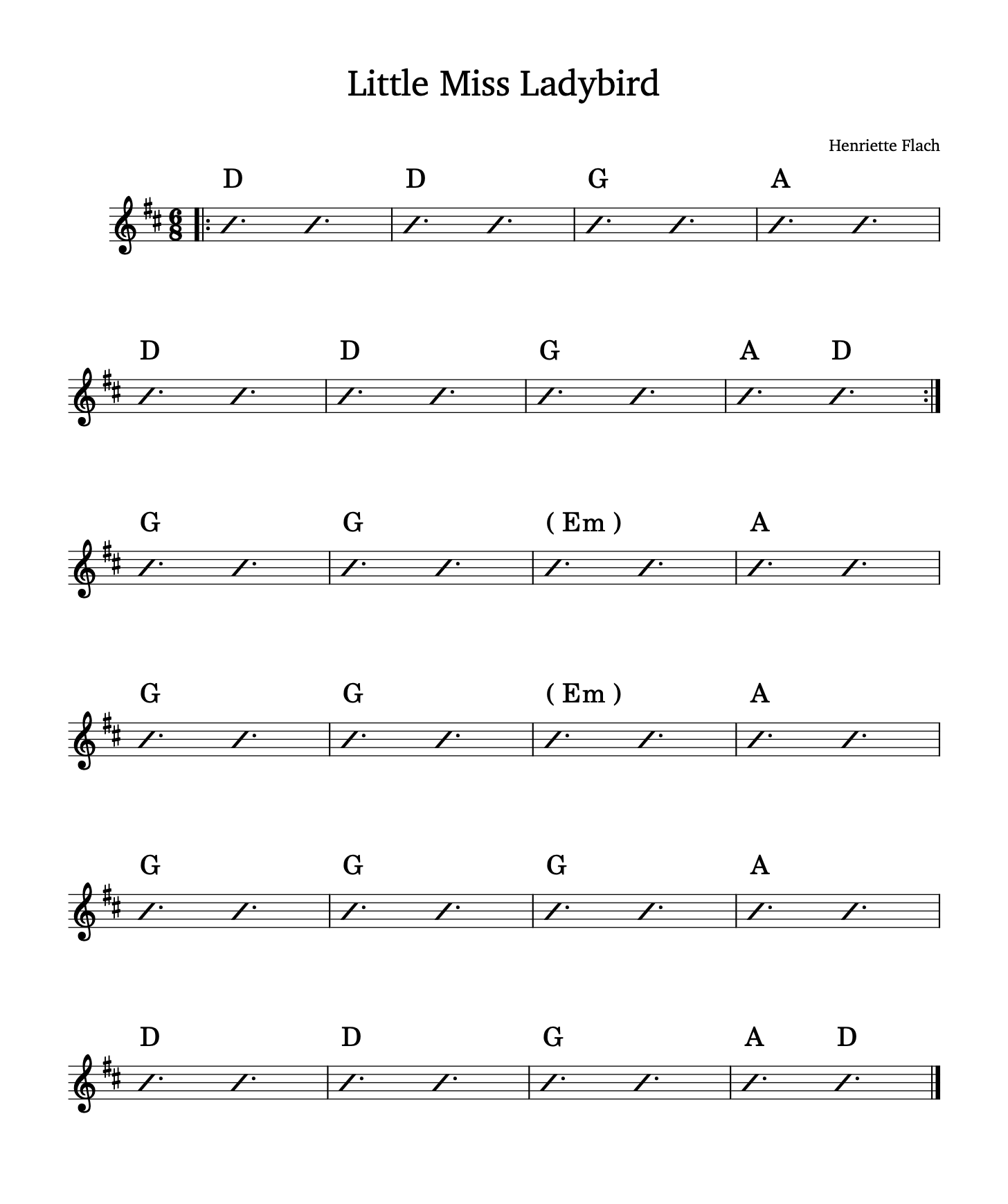 Chord diagram for Little Miss Ladybird