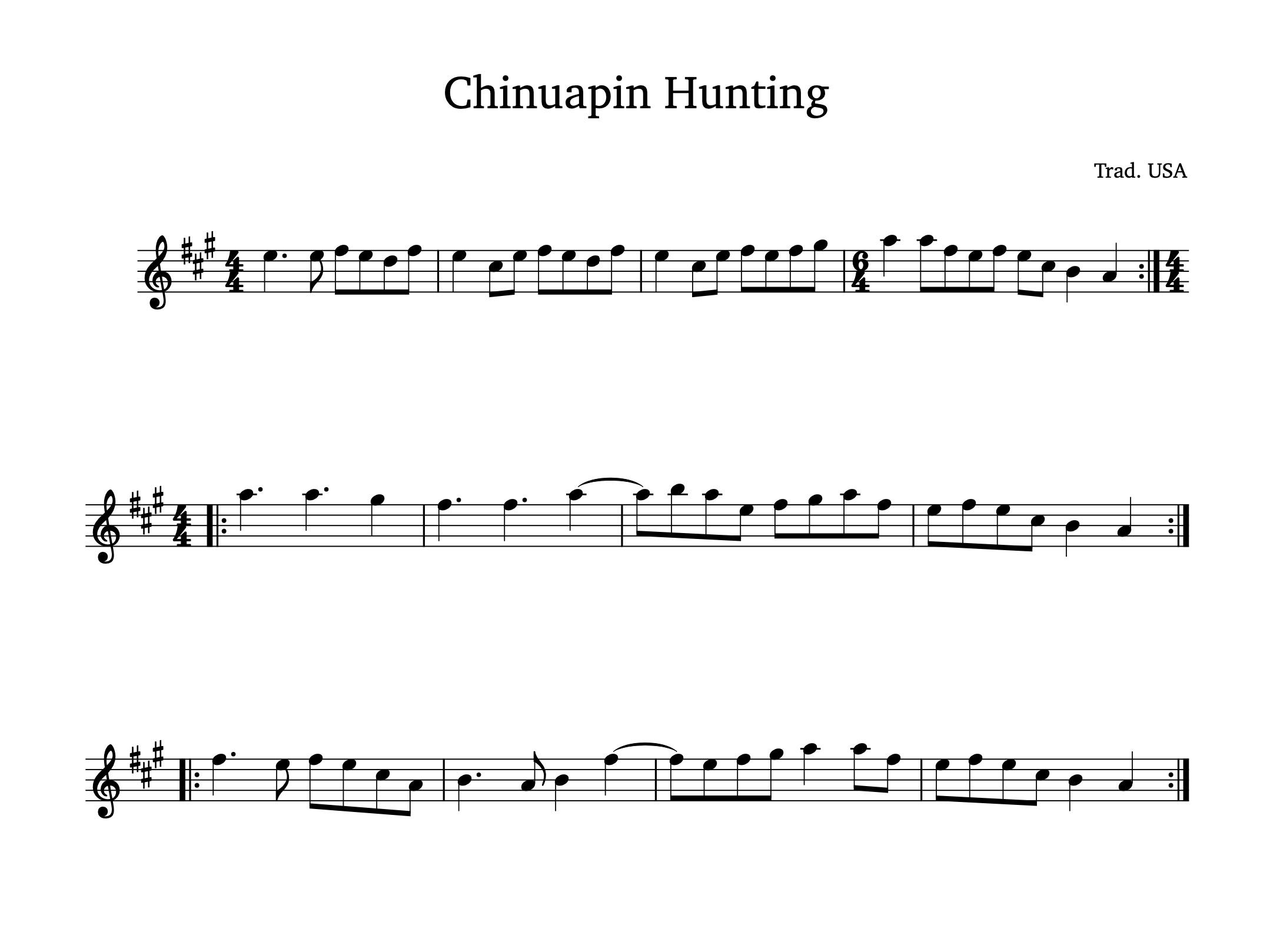 Chinquapin Hunting
