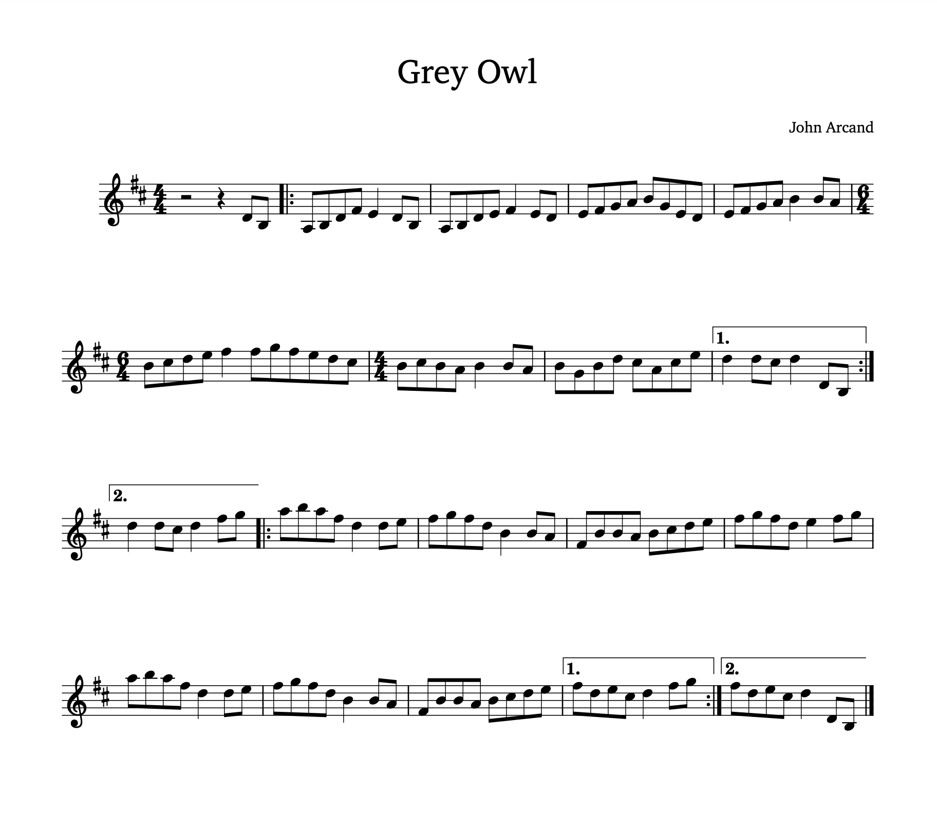 Grey Owl