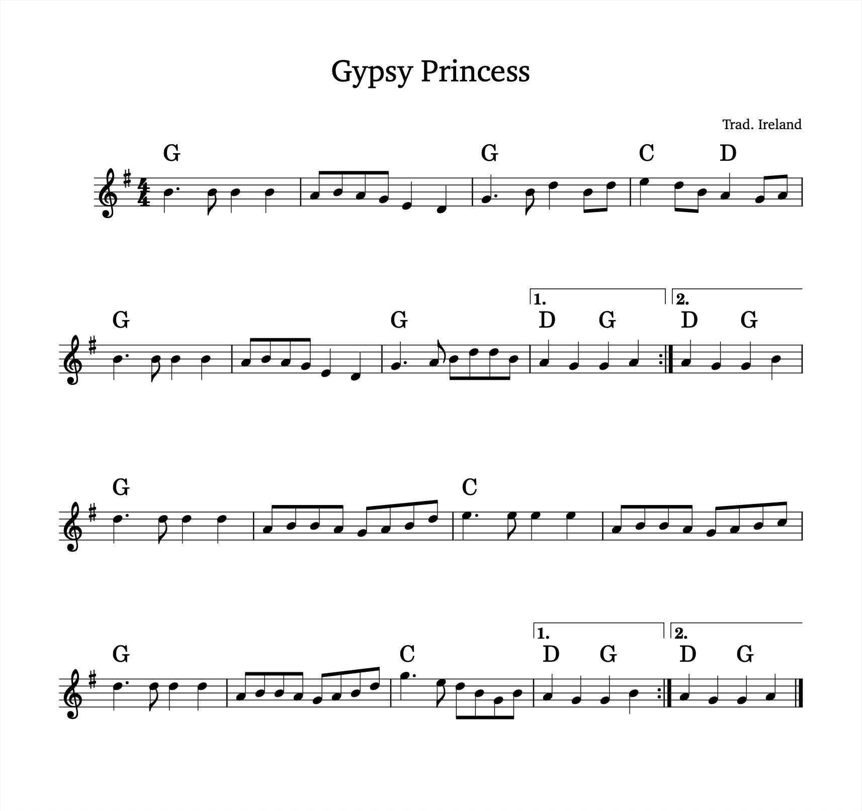 Gypsy Princess - Version 2