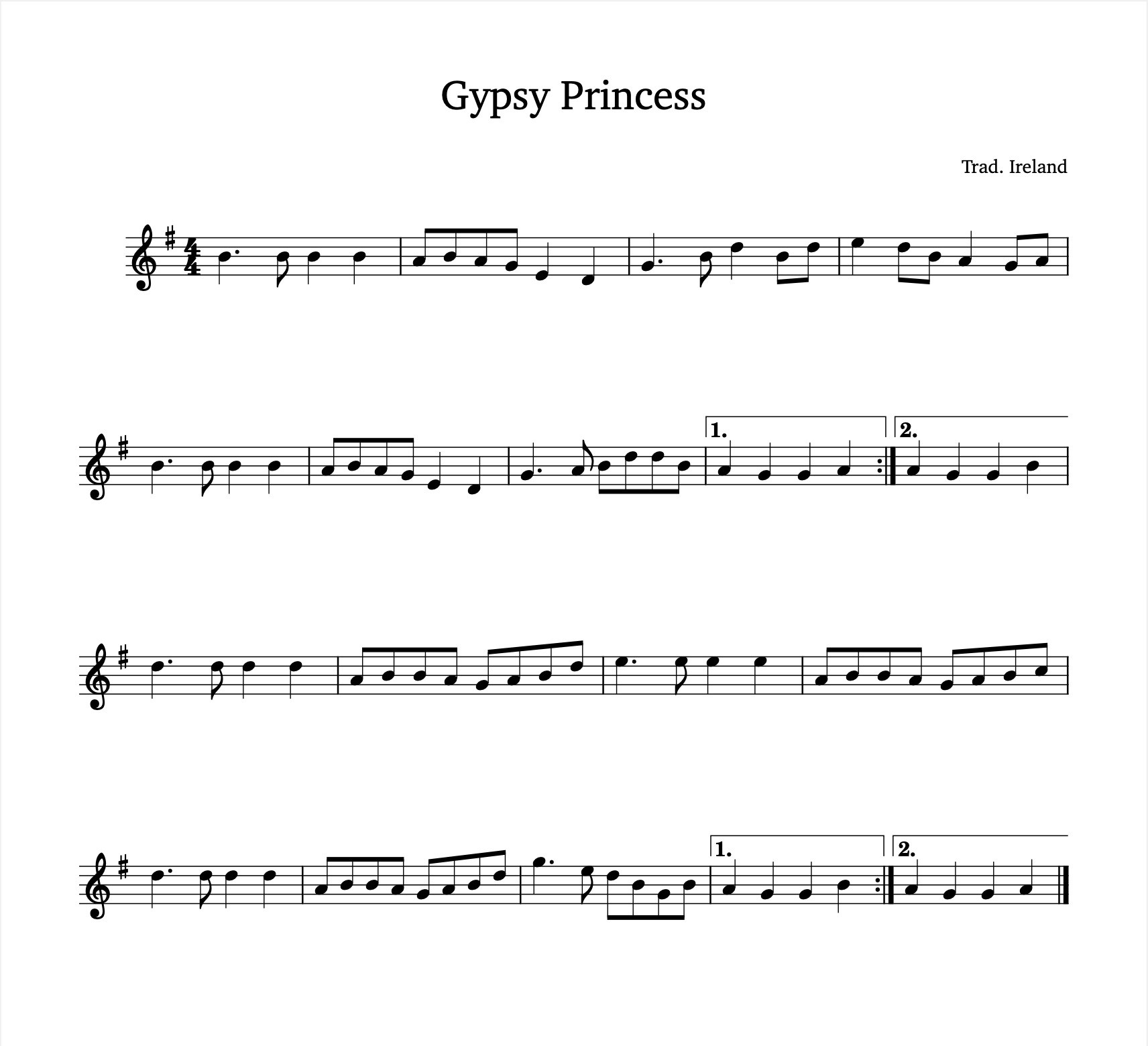 Gypsy Princess
