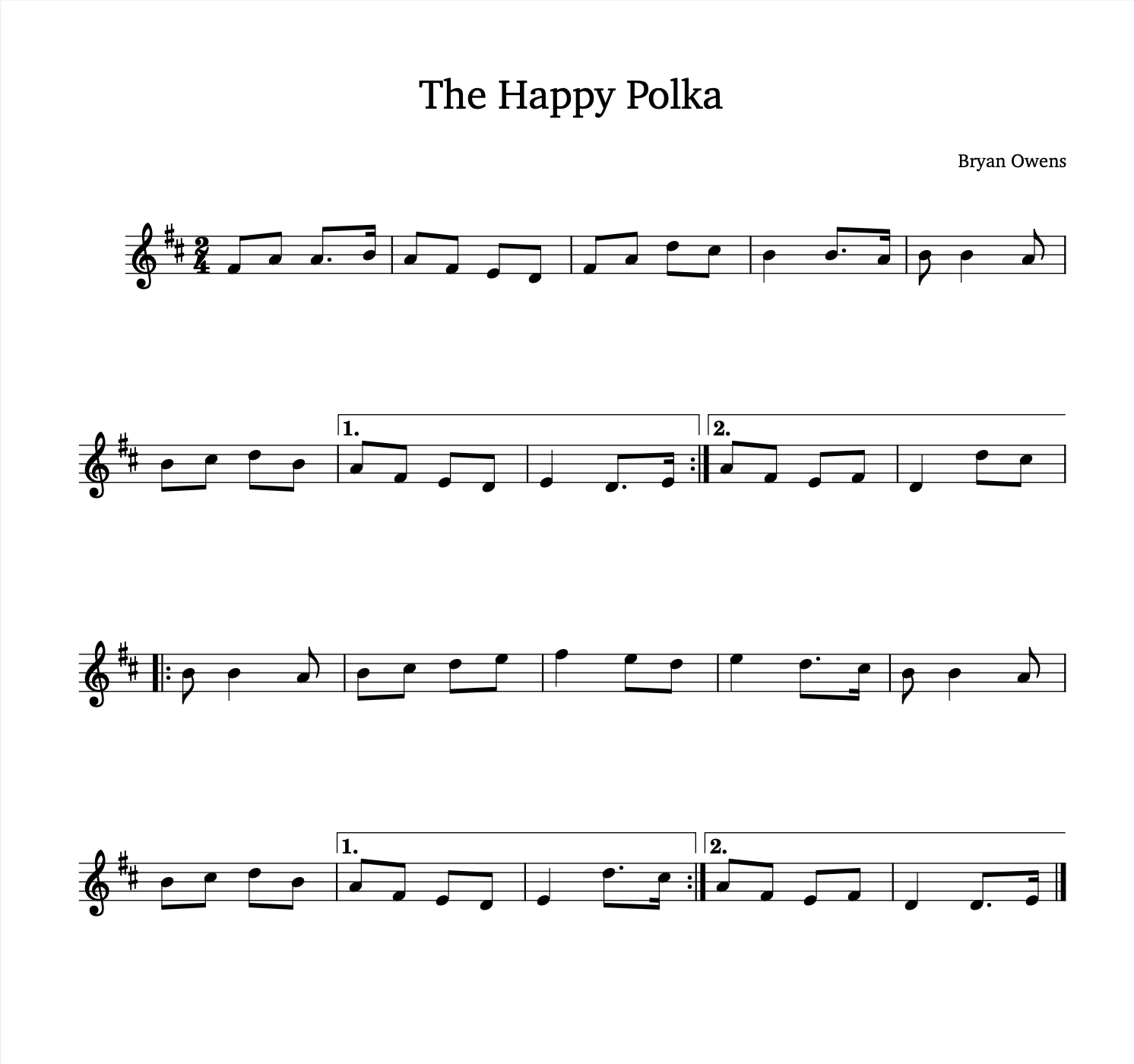 The Happy Polka