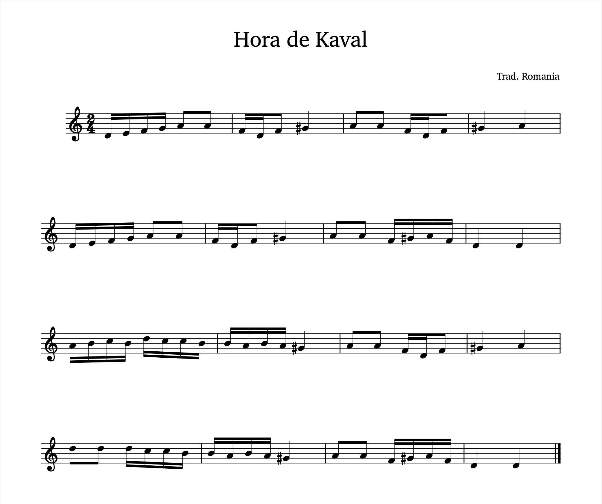 Hora de Kaval