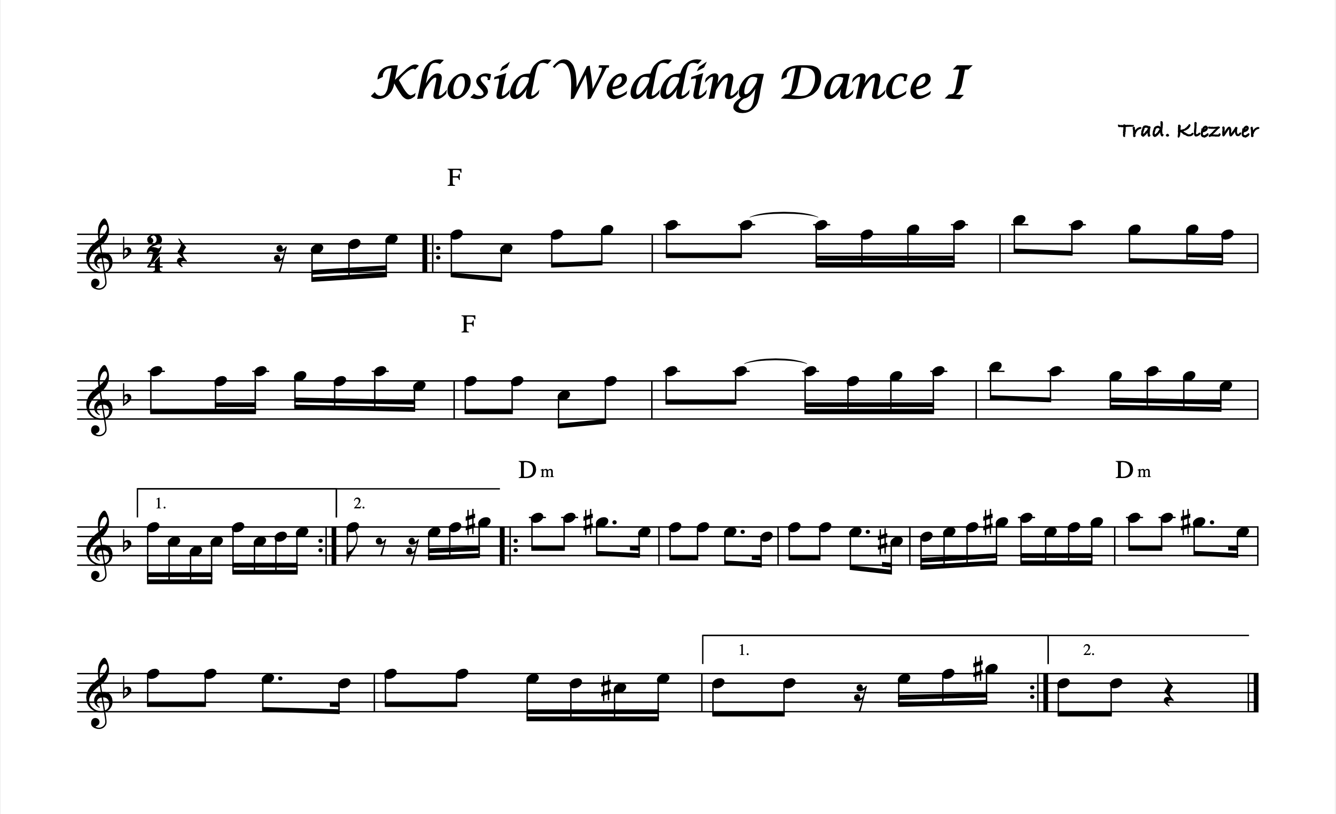 Khosid Wedding Dances