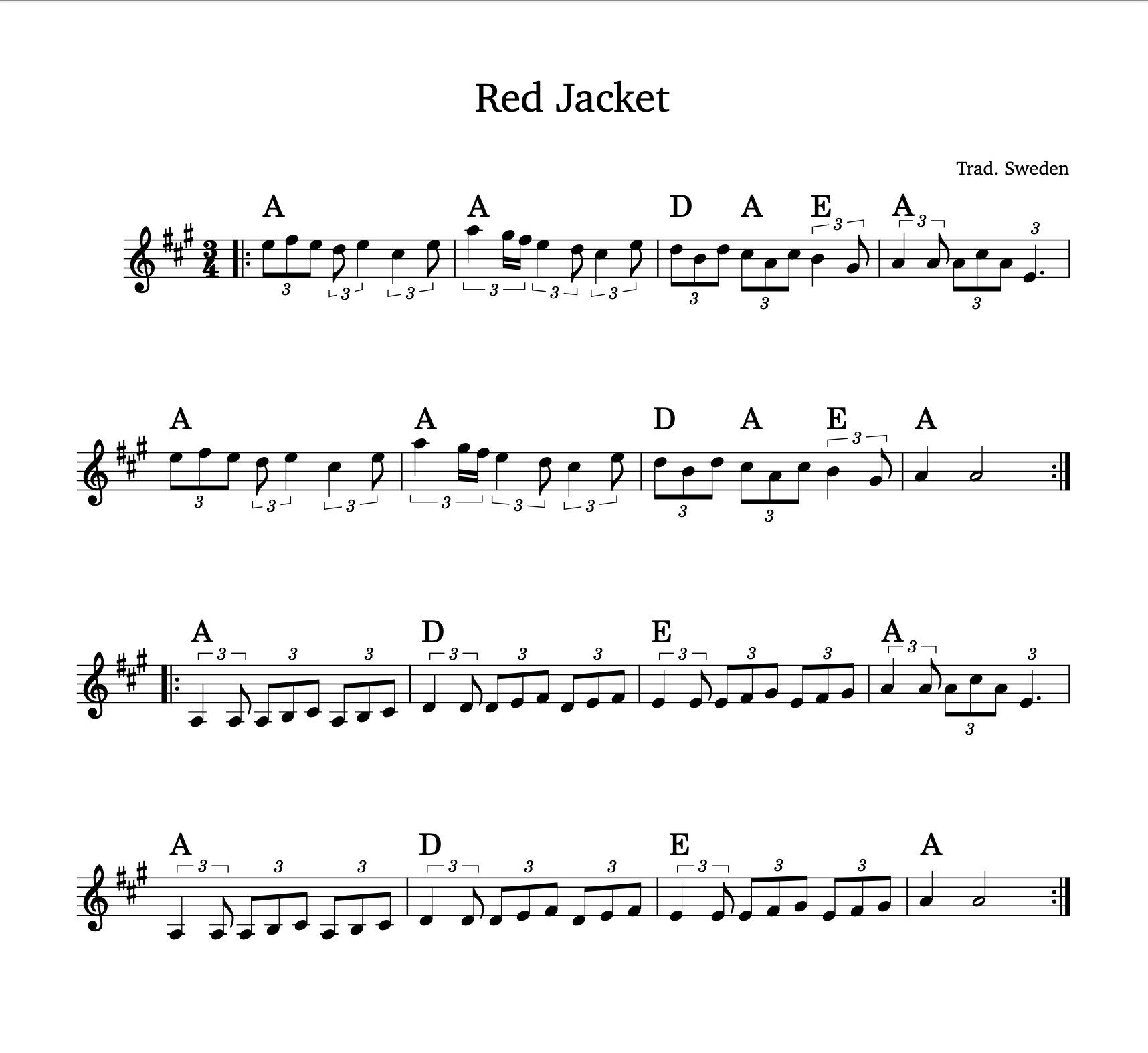 Red Jacket - Version 2