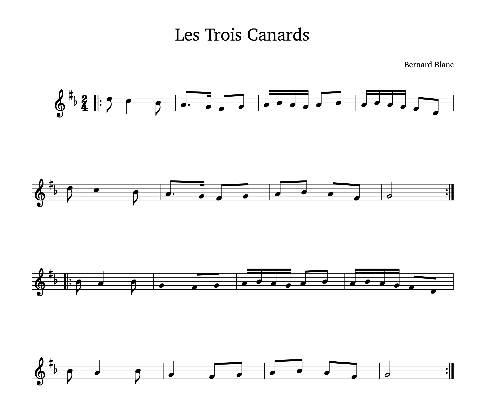 Les Trois Canards