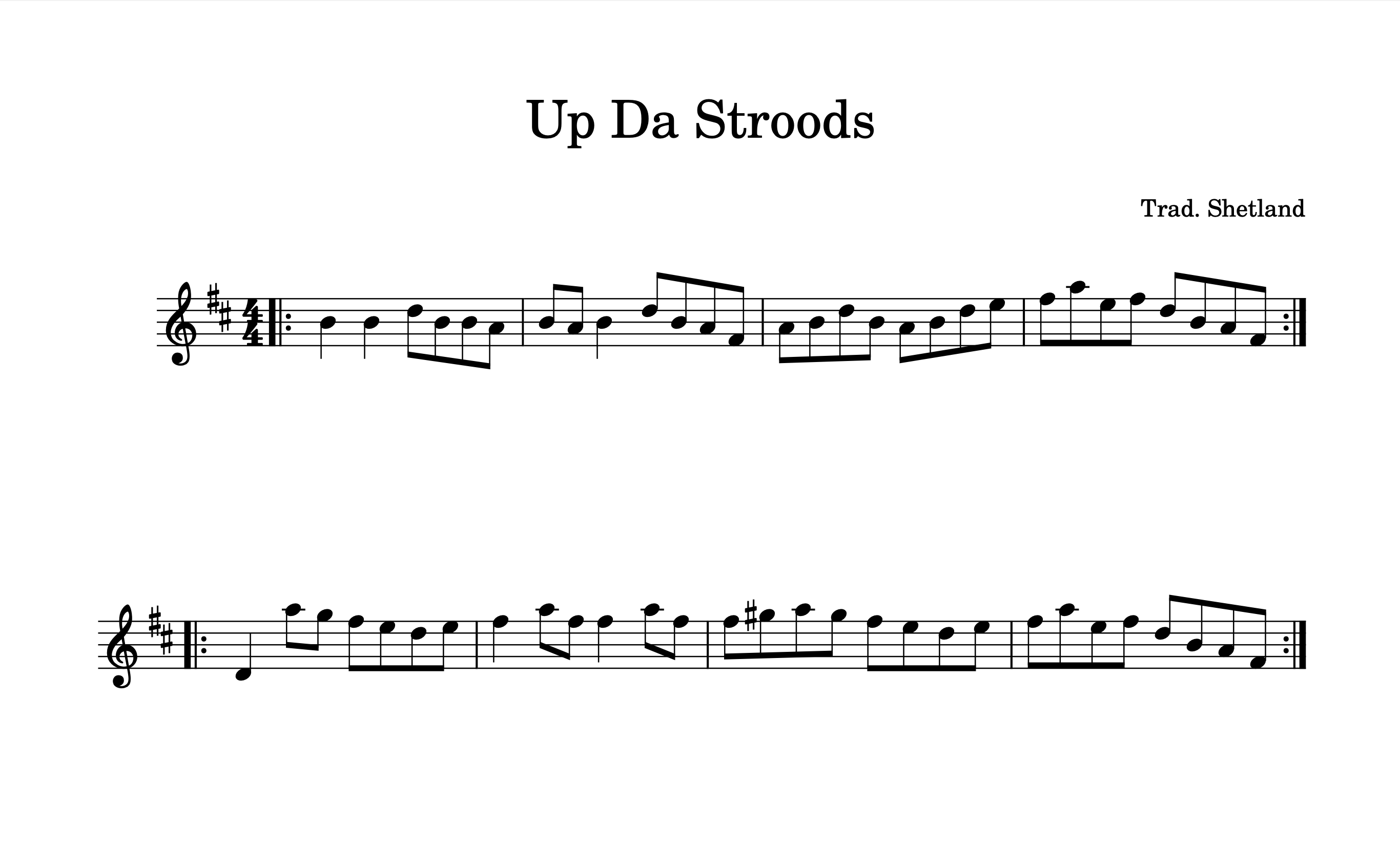 Up da Stroods