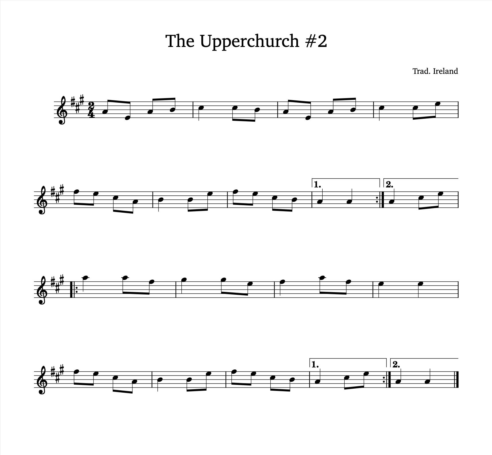 The UpperChurch No. 2