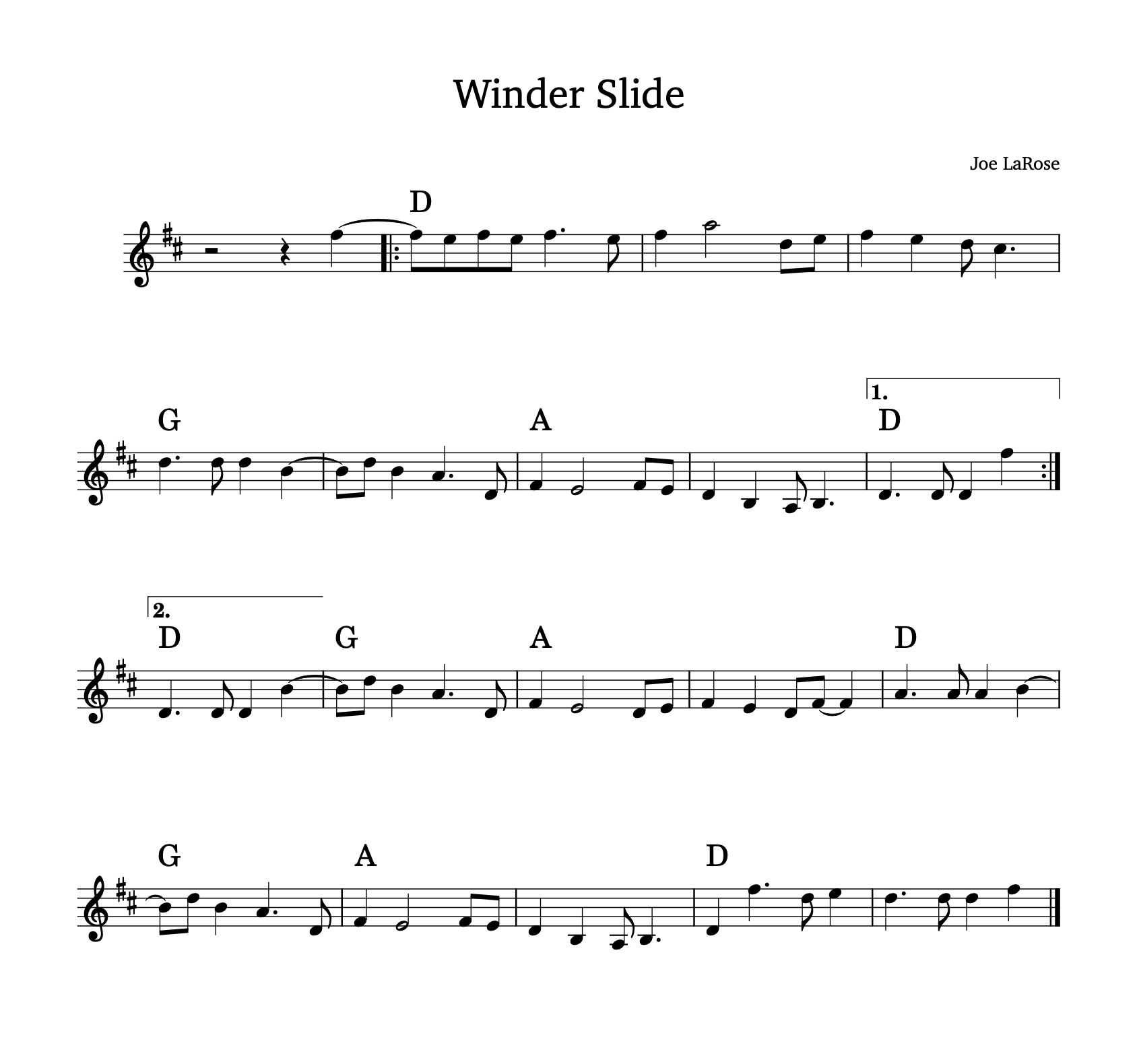 Winder Slide - Version 2
